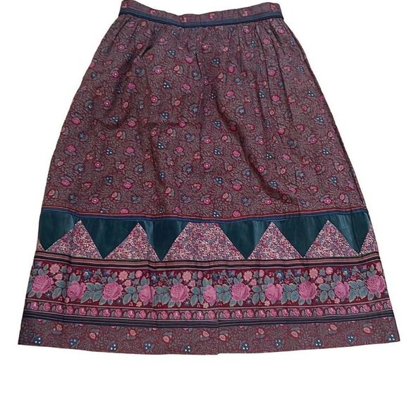 Vintage Vicki Lynn Bardon Suttles & Seawinds Limited Asymmetrical Midi Dress - Picture 2 of 9